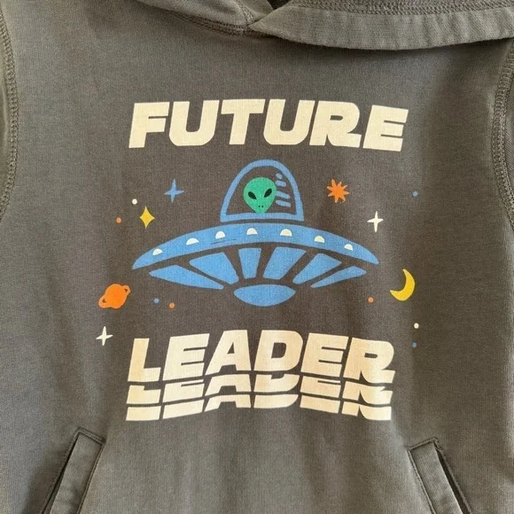 Kids Hanna Andersson Future Leader Sweatshirt 8 130 - Picture 2 of 9